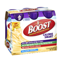 Boost Calorie Smart Very Vanilla Balanced Nutritional Drink - 6 CT
