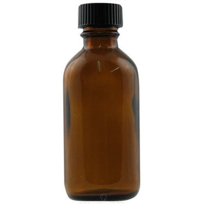 Frontier Natural Products - Amber Glass Round Bottle with Black Cap - 2 oz.