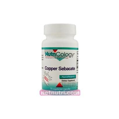 Allergy Research nutricology Copper Sebacate 75 Caps by Nutricology/ Allergy Research Group