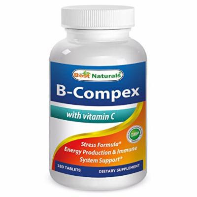 Best Naturals B-Complex with Vitamn C 180 Tablets