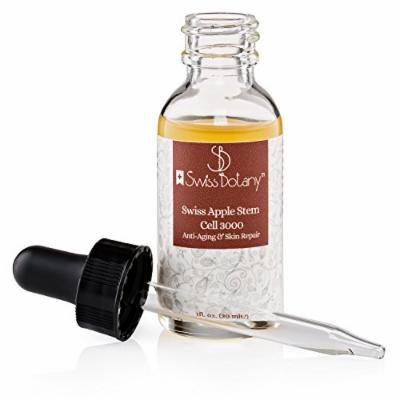 Swiss Apple Stem Cell Serum 3000 Dramatically Reduces Wrinkles & Fine Lines - Rejuvenates Complexion, Skin Appears Youthful and Hydrated