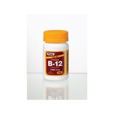 Vitamin B-12 Tablets 1000mcg 100ct (Pack of 2)