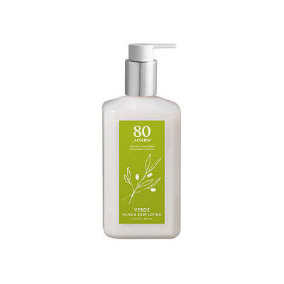80 Acres Hand and Body Lotion, Verde, 10 oz