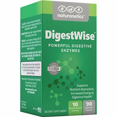DigestWise Digestive Enzymes - Powerful Proteolytic Enzymes - For Better Digestion, Greater Nutrient Absorption, More Energy & Relief from Occasional Digestive Issues* - Gluten Free, Vegan - 90 Vcaps