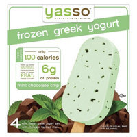 Yasso Frozen Greek Yogurt Mint Chocolate Chip 4 pk