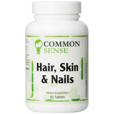Common Sense Hair Skin and Nails Formula Tablets, 90 Count