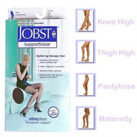 Jobst 117240 UltraSheer 8-15 mmHg Pantyhose - Size & Color- Sun Bronze Plus