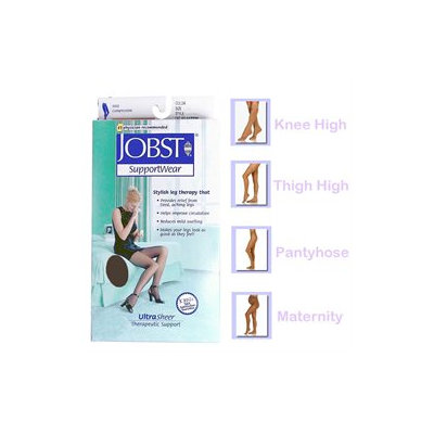 Jobst 117240 UltraSheer 8-15 mmHg Pantyhose - Size & Color- Sun Bronze Plus