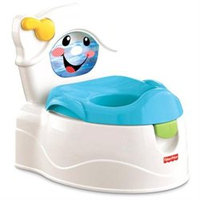 Fisher Price Fisher-Price Learn-to-Flush Potty White/Blue
