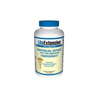 Life Extension Endothelial Defense with Full-Spectrum Pomegranate