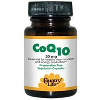 Coenz Q10 30mg C 60 Vcap By Country Life Vitamins (1 Each)