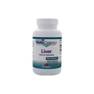 Nutricology 0524512 Liver Organic Glandular - 125 Vegetarian Capsules