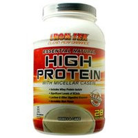 Iron Tek - Essential Natural High Protein with Micellar Casein Wild Strawberry - 2.2 lbs.