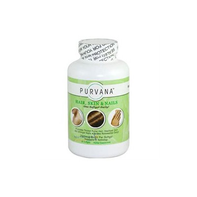 Purvana Hair, Skin & Nails, Capsules, 90 ea