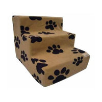Best Pet Supplies Pet Steps in Black Paws on Beige (3 Steps)