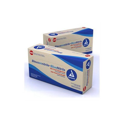 Dynarex 2513 Nitrile Exam Glove (non-latex) Powder Free Large 10/100/Case