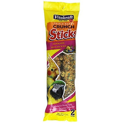 Vitakraft Moulting Sticks for All Parrots and Cockatiels and 6.3-Ounce Bag