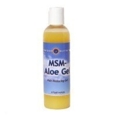Sunfood MSM Aloe Gel - 4 Ounces
