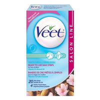 Veet Ready To Use Wax Strips 20 ea