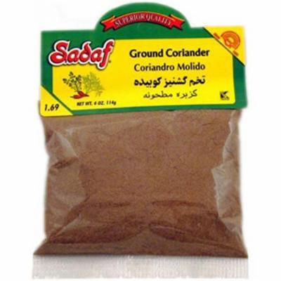 Sadaf Ground Coriander, 4 Ounce Bag