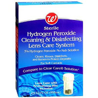 Walgreens Sterile Hydrogen Peroxide Cleaning & Disinfecting Lens Care System
