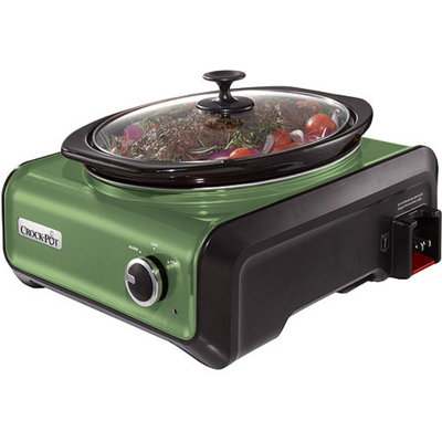 Crock Pot Crock-Pot Hook Up Connectable Entertaining System, 3.5-Quart - Sage