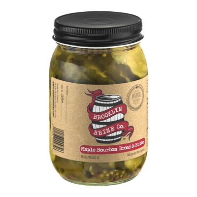 Brooklyn Brine Co. Maple Bourbon Bread & Butter Pickle Chips