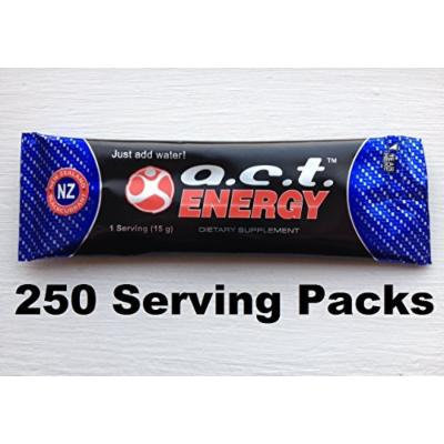 ACT Energy Drink 250 Serving Packs Natural Healthy Energy A.C.T. By Youngevity (Ships Worldwide)