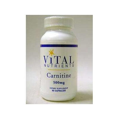 Vital Nutrients - Carnitine 500 mg 60 caps