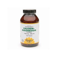Country Life Calcium-Magnesium Complex, 1000-500mg, Tablets 180 ea