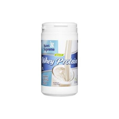 Nutri-Supreme Research Whey Protein Powder Sweet Vanilla Bean Dairy Cholov Yisroel - 1.2 LB