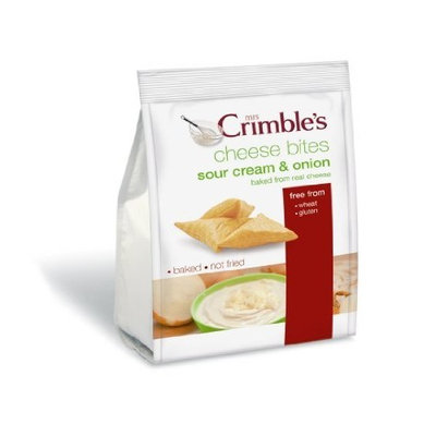 Mrs Crimble's Sour Cream and Onion Cheese Bites, 2.2-Ounce (Pack of 6)