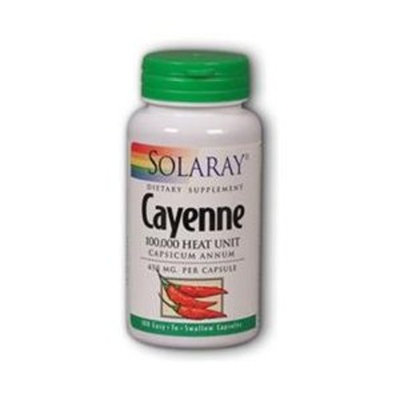 Cayenne 450mg Solaray 100 Caps