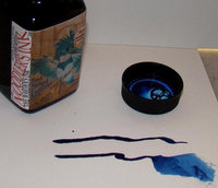 Noodler's Ink Fountain Pen Bottled Ink, 3oz - Bulletproof Bad Belted Kingfisher