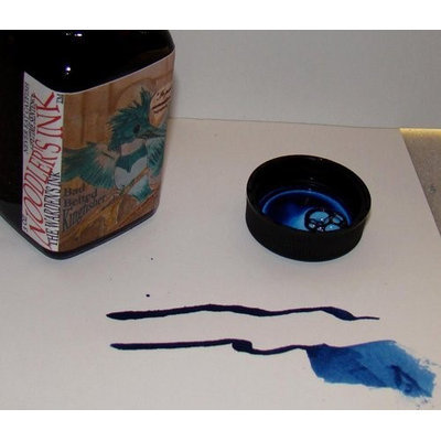 Noodler's Ink Fountain Pen Bottled Ink, 3oz - Bulletproof Bad Belted Kingfisher