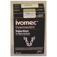 Merial Limited Ivomec Cattle Swine Injectab 50 Milliliter - 67298/41380