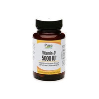 Pure Essence Labs Vitamin D 5000IU, Caplets 30 ea