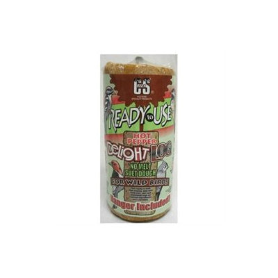 C & S Products C And S Products 428429 RTU Hot Pepper Delight Suet Log