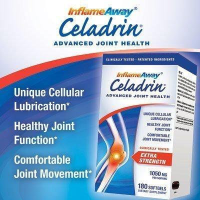 Celadrin Advanced Joint Health 525 mg, 180 Softgels