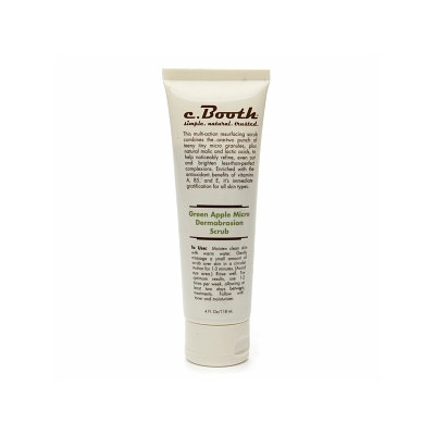 c. Booth Green Apple Micro Dermabrasion Scrub