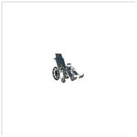 Everest & Jennings Traveler Recliner, 16 x 17 Detachable Full Arms, Elevating Legrest
