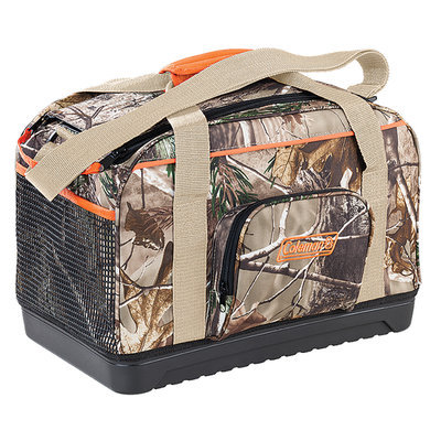 Coleman Soft Camo Duffle Cooler w/Hard Plstc Bttm