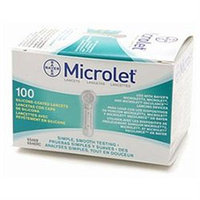 Bayer, Bayer Microlet Sterile Lancets, 100 each