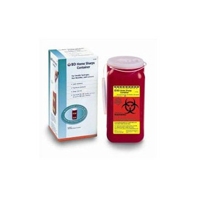 BD Home Sharps Container, 1 ea