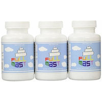 Eden Pond Fullmast Mega-Ultimate Pre-Workout Supplement, 60 Capsules, 3 Count