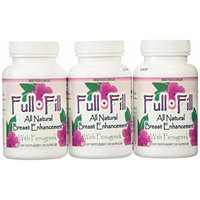 Eden Pond Full Fill All Natural Breast Enhancement, 90 Capsules, 3 Count