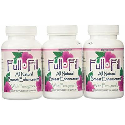 Eden Pond Full Fill All Natural Breast Enhancement, 90 Capsules, 3 Count