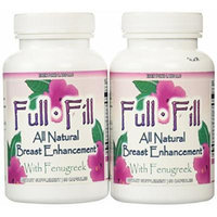 Eden Pond Full Fill All Natural Breast Enhancement, 90 Capsules, 2 Count