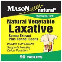 Mason Natural, Natural Vegetable Laxative, 90 Tablets