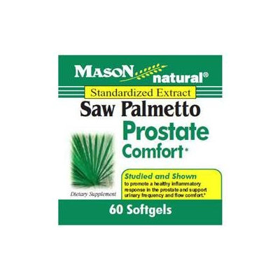 Mason Natural, Saw Palmetto 160 mg, 60 Softgels